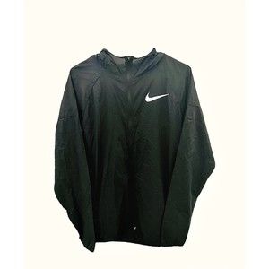 Nike Black Running Jacket | Lightweight | Mens Active Wear | Size Large